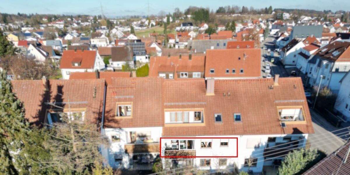 Etagenwohnung Senden Wullenstetten - 3 Zimmer, 82 m&sup2;, 275.000&euro; | Angebot:25739050