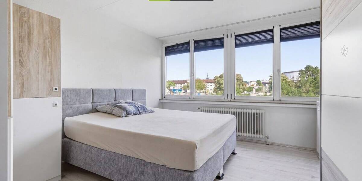 Etagenwohnung Neu-Ulm Stadtmitte - 3 Zimmer, 84 m&sup2;, 298.000&euro; | Angebot:26596212