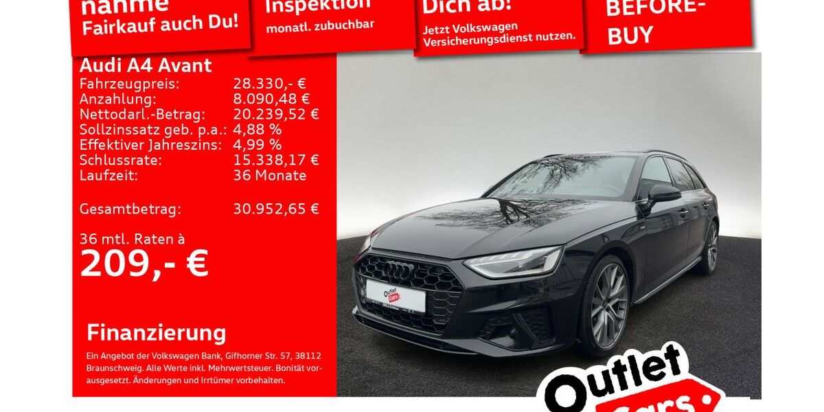 Audi A4 82.976 km 26.860 &euro; Senden 89250