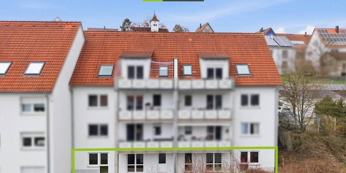 Etagenwohnung Ulm / Mähringen Mähringen - 4 Zimmer, 98 m&sup2;, 349.000&euro; | Angebot:26117658