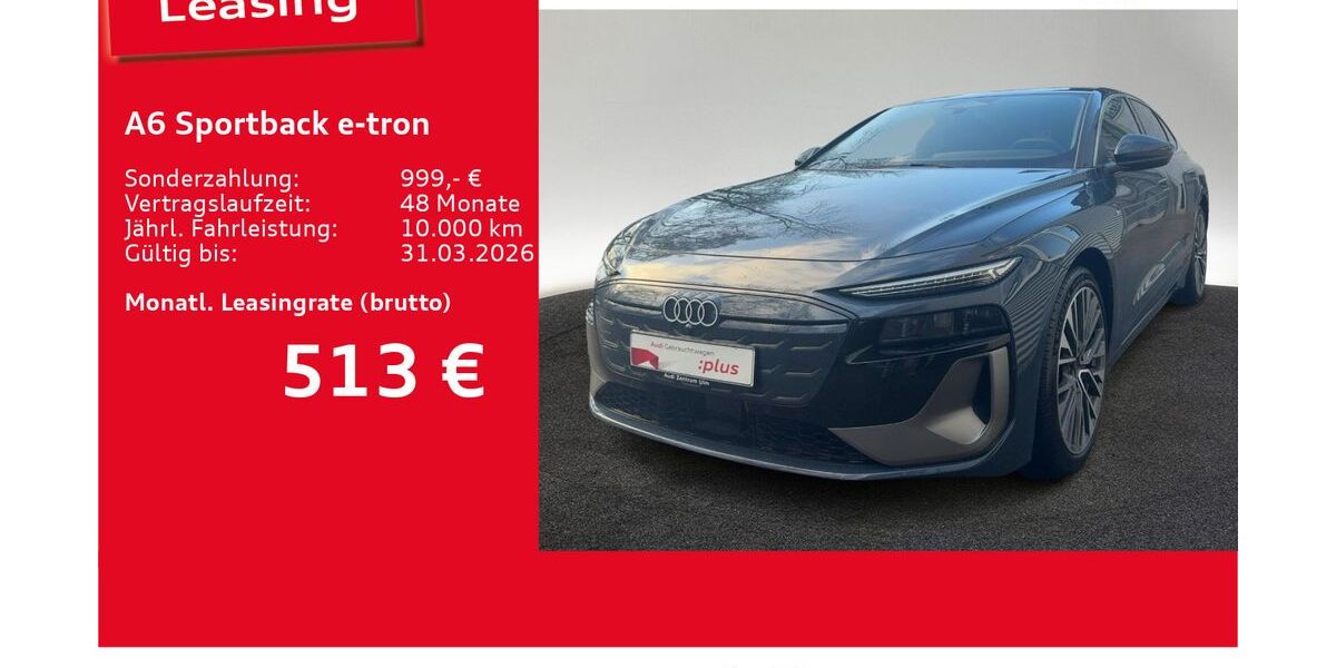 Audi A6 e-tron 7.422 km 57.830 &euro; Ulm 89073