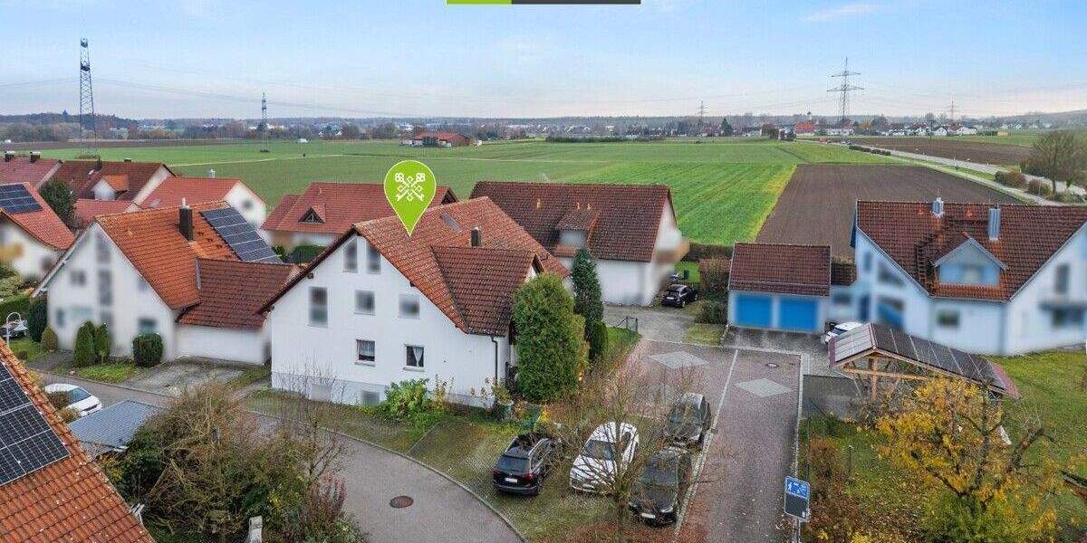 Etagenwohnung Nersingen - 3 Zimmer, 73 m&sup2;, 279.000&euro; | Angebot:23964709