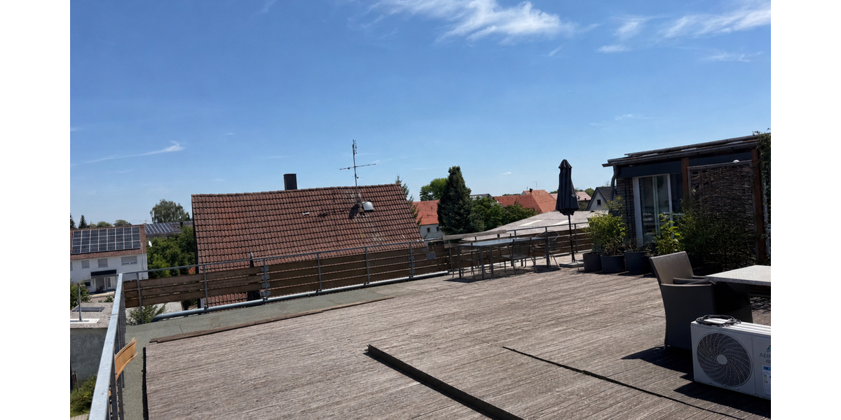 Wohnen mit Blick auf das Brenzer Schloss - Großzügige 4-Zimmer Wohnung mit Dachterrasse in Sontheim - Dachgeschoßwohnung Sontheim an der Brenz | Angebot:27097054