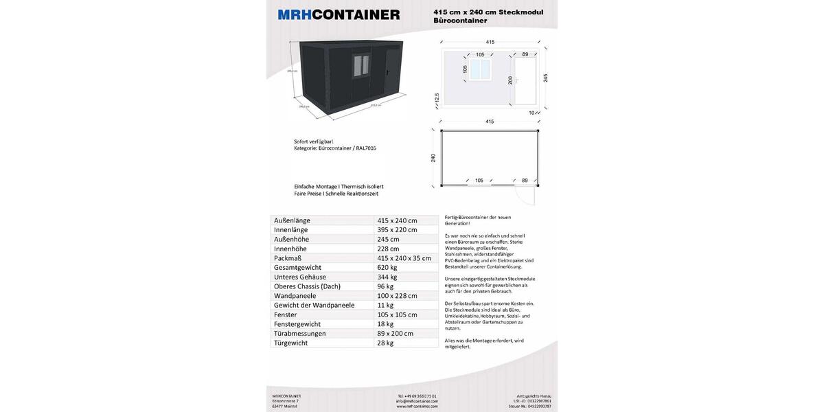Gewerbeobjekt Ulm Söflingen - 2.750&euro; | Angebot:16556478