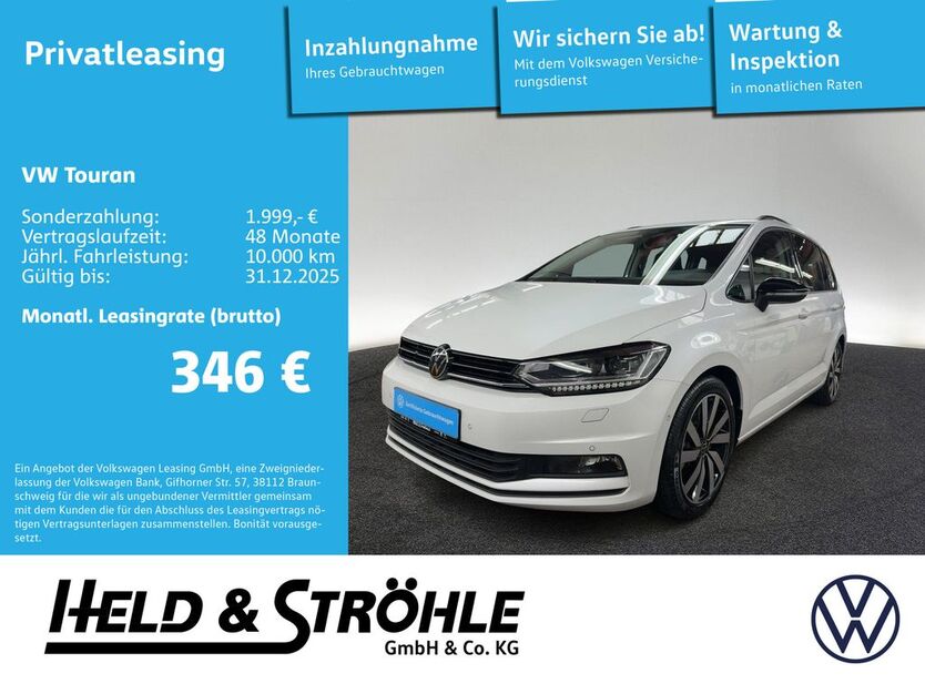 VW Touran 12.500 km 43.450 € Ulm 89079