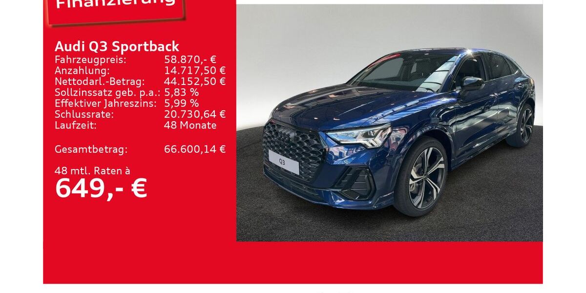 Audi Q3 3.900 km 58.870 &euro; Ulm 89073