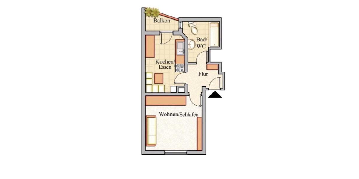 Wohnung provisionsfrei in Neu-Ulm zu verkaufen 1 zimmer
