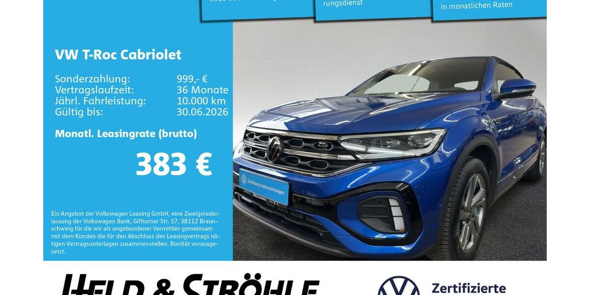 VW T-Roc 13.401 km 33.520 &euro; Neu-Ulm 89231