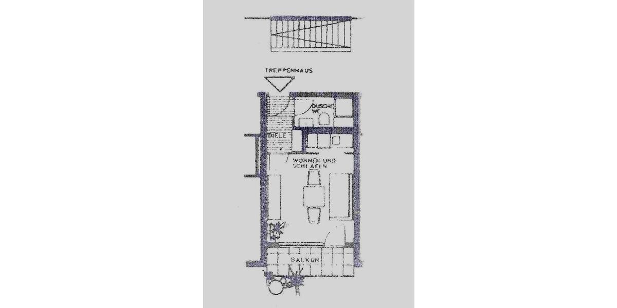 Etagenwohnung Senden - 1 Zimmer, 27 m&sup2;, 112.000&euro; | Angebot:26625684