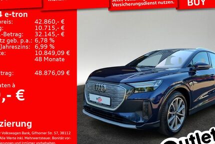 Audi Q4 e-tron 48.305 km 42.290 &euro; Senden 89250