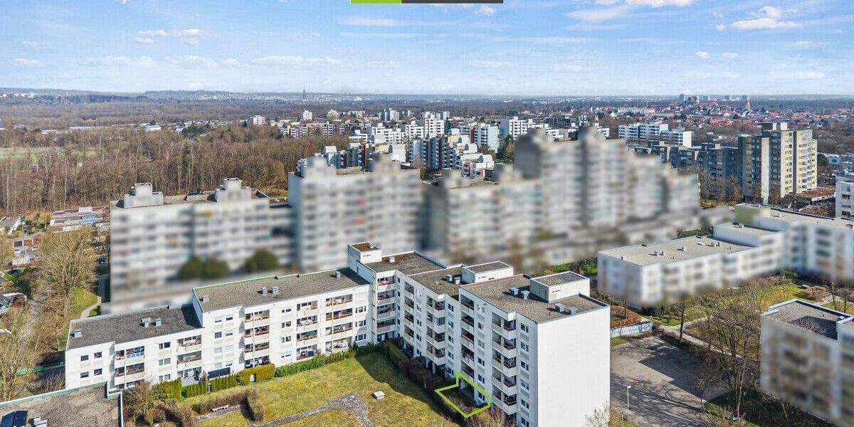 Etagenwohnung Ulm / Wiblingen Wiblingen - 3 Zimmer, 85 m&sup2;, 279.000&euro; | Angebot:25800720