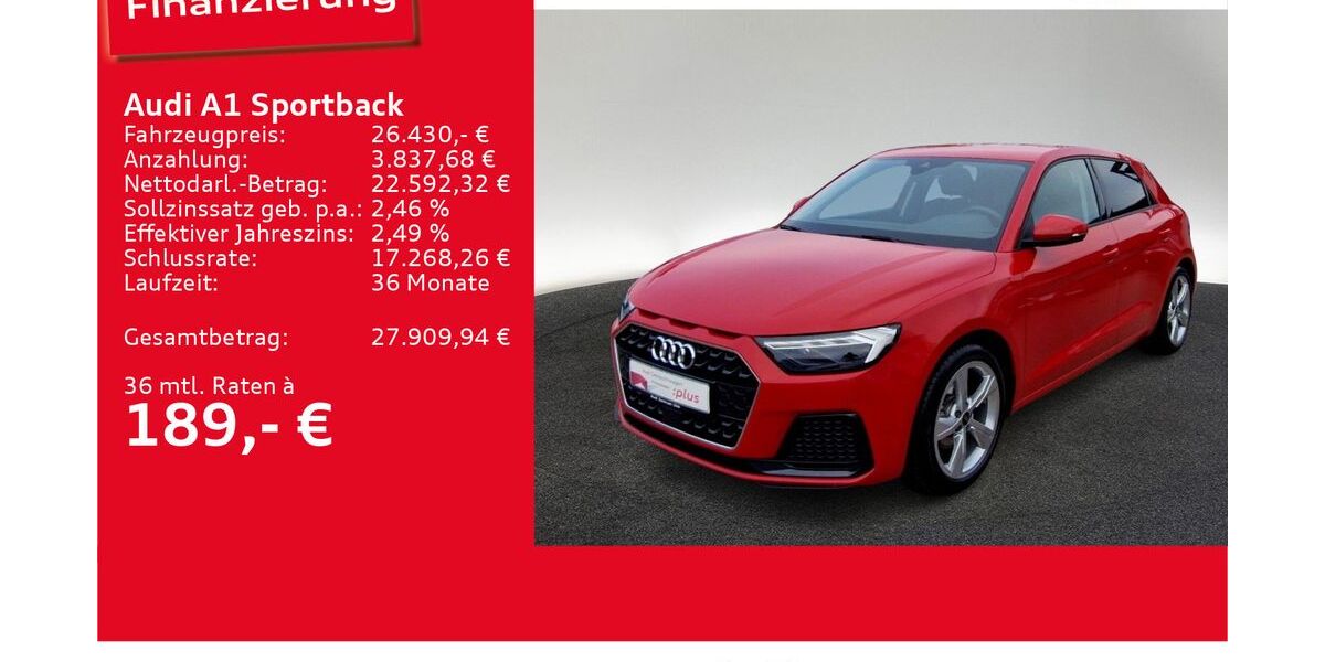Audi A1 7.741 km 26.430 € Ulm 89073