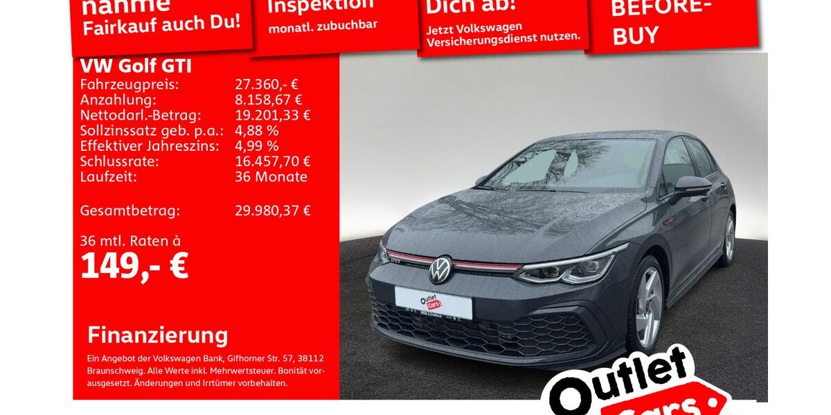 VW Golf 25.311 km 26.890 &euro; Senden 89250