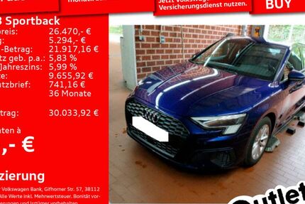 Audi A3 52.314 km 26.470 &euro; Senden 89250