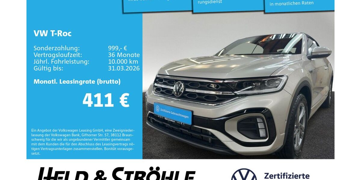 VW T-Roc 8.375 km 36.460 &euro; Neu-Ulm 89231