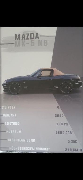 Mazda MX-5 180.000 km 13.333 € Ulm 89284