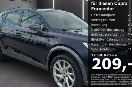 Cupra Formentor 45.210 km 22.480 &euro; Ulm 89077