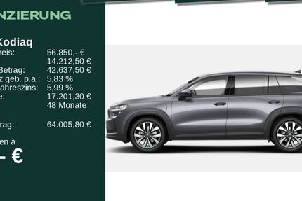 Skoda Kodiaq 2.001 km 56.850 &euro; Neu-Ulm 89231