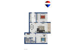 Etagenwohnung Neu-Ulm Ludwigsfeld - 3 Zimmer, 86 m&sup2;, 218.000&euro; | Angebot:26686180
