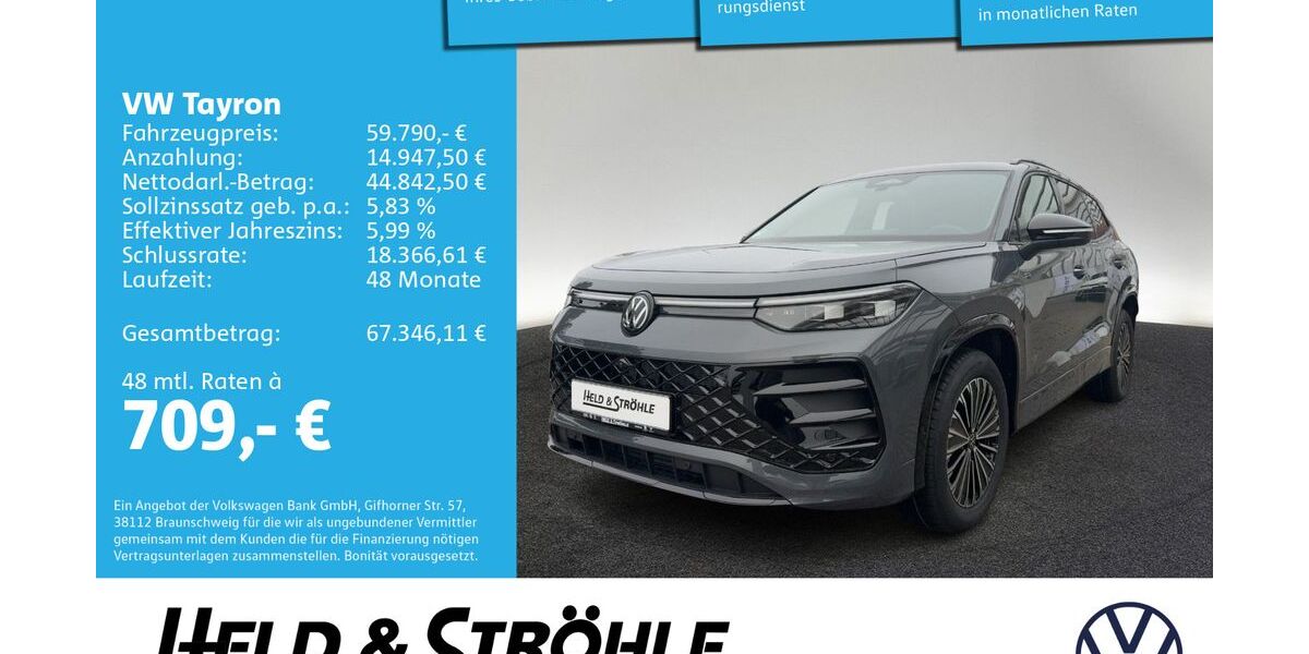 VW Tayron 3.500 km 59.790 &euro; Neu-Ulm 89231