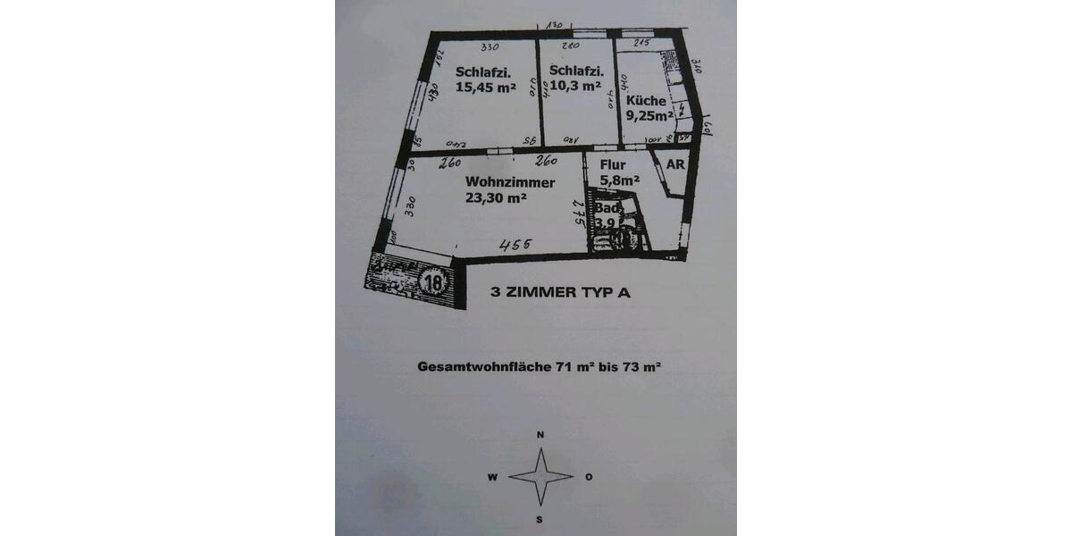 Etagenwohnung Ulm Obertalfingen - 1 Zimmer, 72 m&sup2;, 1.200&euro; | Angebot:26417221