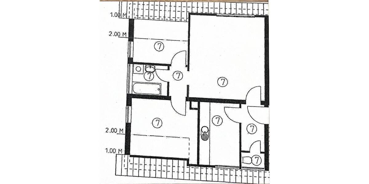 Etagenwohnung Blaubeuren - 3 Zimmer, 69 m&sup2;, 195.000&euro; | Angebot:25692780