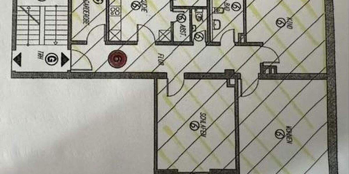 Große 3,5-Zi.-Wohnung in Ulm - 105 m², Balkon, Stellplatz, privat 3 zimmer