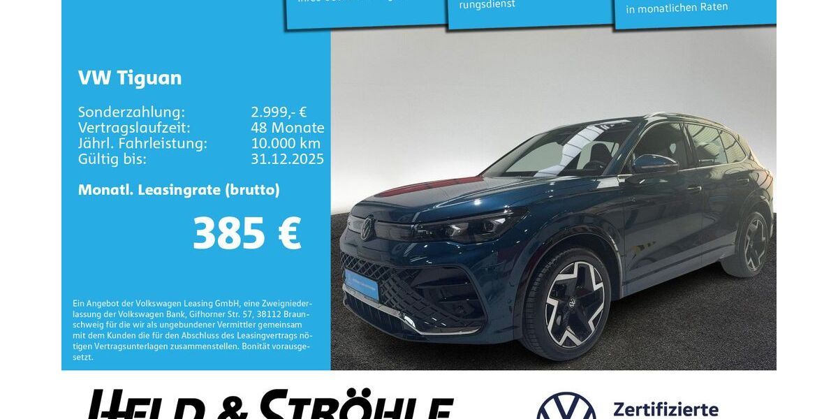 VW Tiguan 1.002 km 43.820 &euro; Neu-Ulm 89231