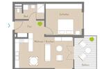 Etagenwohnung Neu-Ulm Ludwigsfeld - 2 Zimmer, 60 m&sup2;, 1.330&euro; | Angebot:26337884