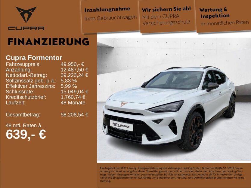 Cupra Formentor 7.001 km 49.950 € Neu-Ulm 89231