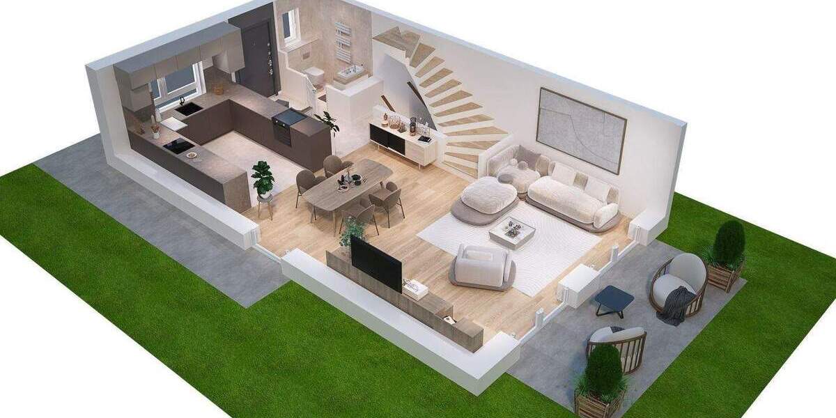 Reihenmittelhaus Ulm Donaustetten - 5 Zimmer, 124 m&sup2;, 497.000&euro; | Angebot:25695106