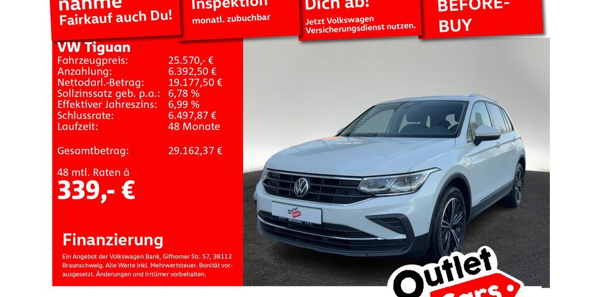 VW Tiguan 76.953 km 24.760 &euro; Senden 89250