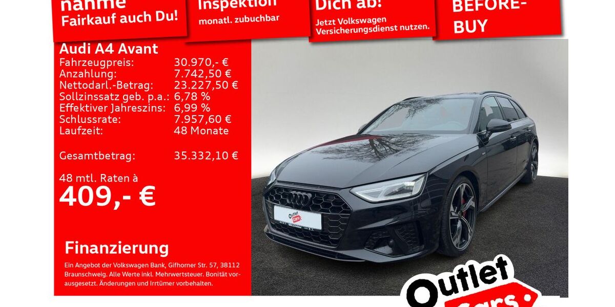 Audi A4 93.018 km 30.970 &euro; Senden 89250