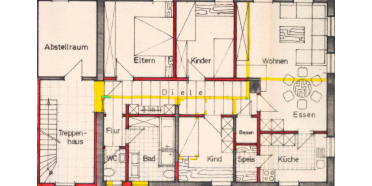 Etagenwohnung Öpfingen - 4 Zimmer, 109 m&sup2;, 1.200&euro; | Angebot:24214789