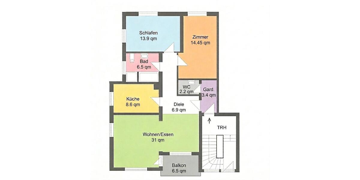 Etagenwohnung Herbrechtingen - 3.5 Zimmer, 90 m&sup2;, 265.000&euro; | Angebot:26237741