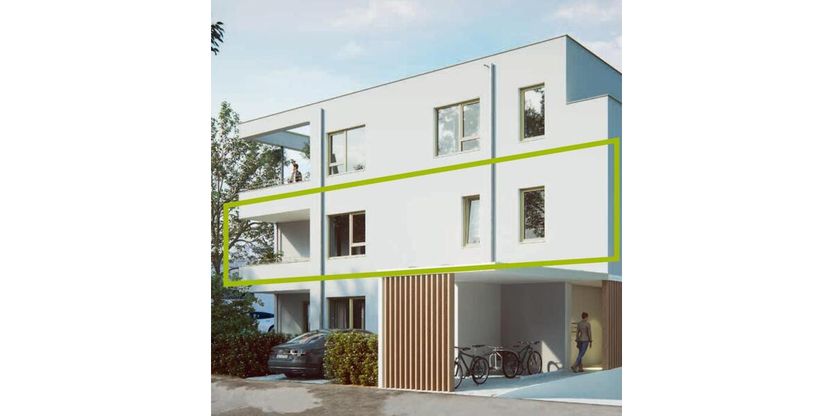 Neubau Wohnung im 1.OG – Erstbezug ab 01.04.2026 2 zimmer