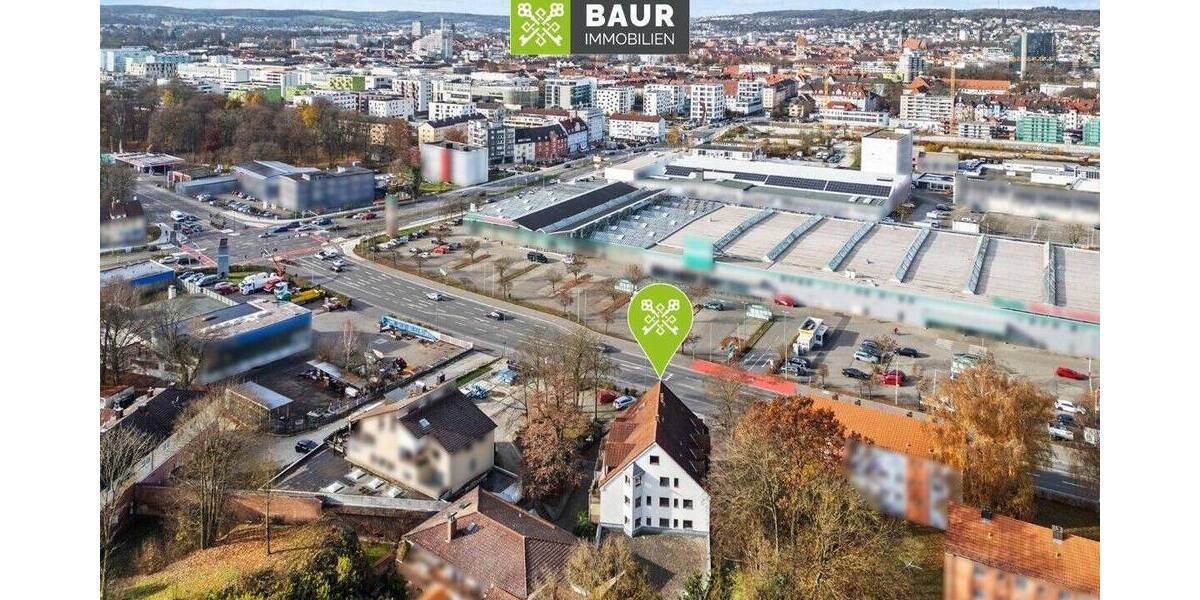Etagenwohnung Neu-Ulm Stadtmitte - 2 Zimmer, 58 m&sup2;, 229.000&euro; | Angebot:23626436