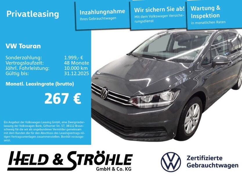 VW Touran 10.211 km 31.970 € Neu-Ulm 89231