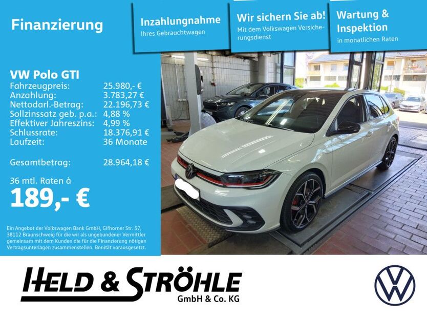 VW Polo 4.802 km 25.860 € Neu-Ulm 89231