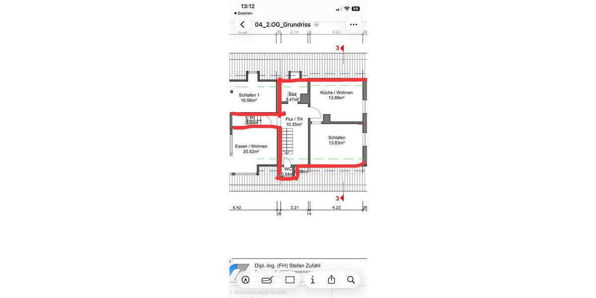 Maisonettenwohnung Ulm Obertalfingen - 3 Zimmer, 68 m&sup2;, 1.200&euro; | Angebot:26475908