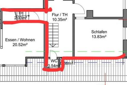 Wohnung Ulm Obertalfingen - 3 Zimmer, 68 m&sup2;, 1.200&euro; | Angebot:26475908