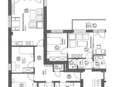 Wohnung Neu-Ulm Ludwigsfeld - 4 Zimmer, 97 m&sup2;, 1.810&euro; | Angebot:26698827