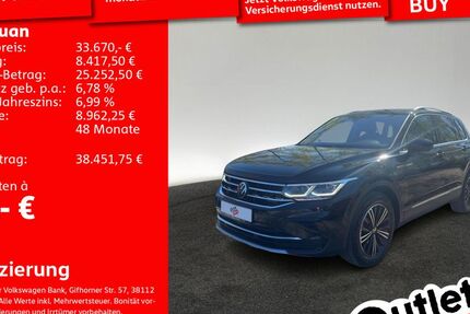 VW Tiguan 46.182 km 33.670 &euro; Senden 89250