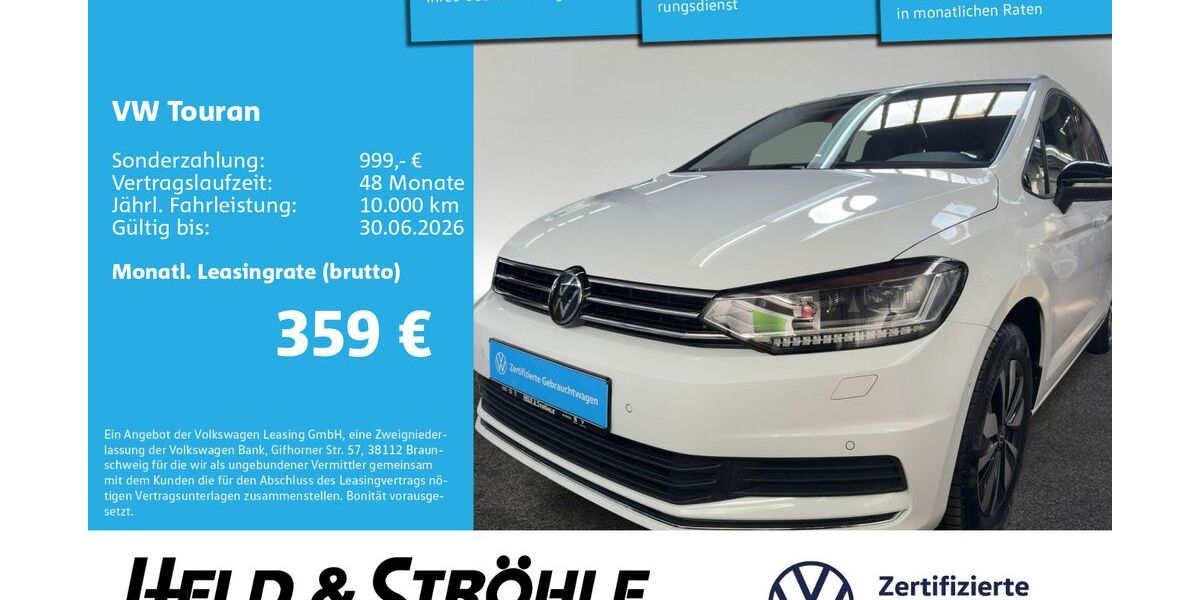 VW Touran 18.809 km 33.890 &euro; Neu-Ulm 89231