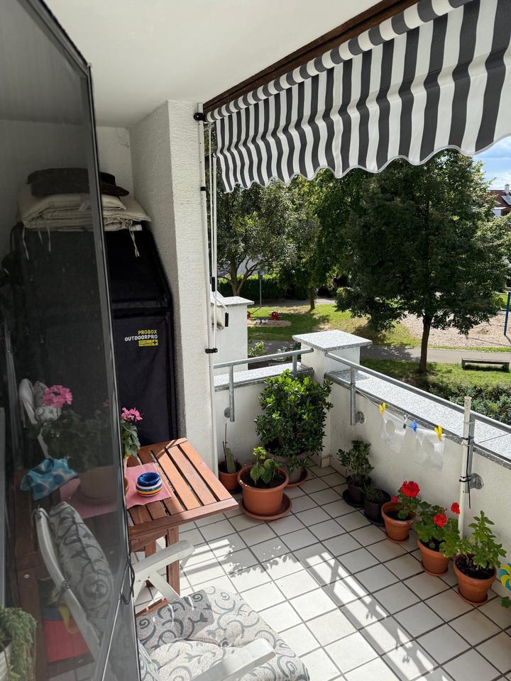 Geschmackvolle 3-Raum-Wohnung mit zwei Balkonen in Ulm-Gögglingen zimmer