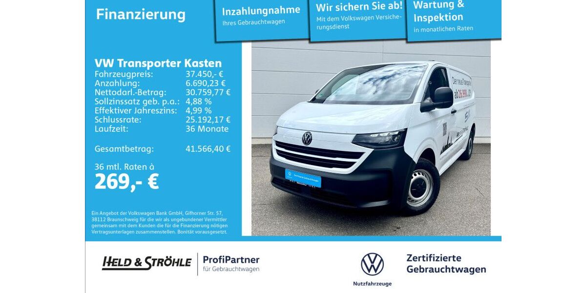 VW T7 Transporter 7.001 km 37.450 &euro; Senden 89250