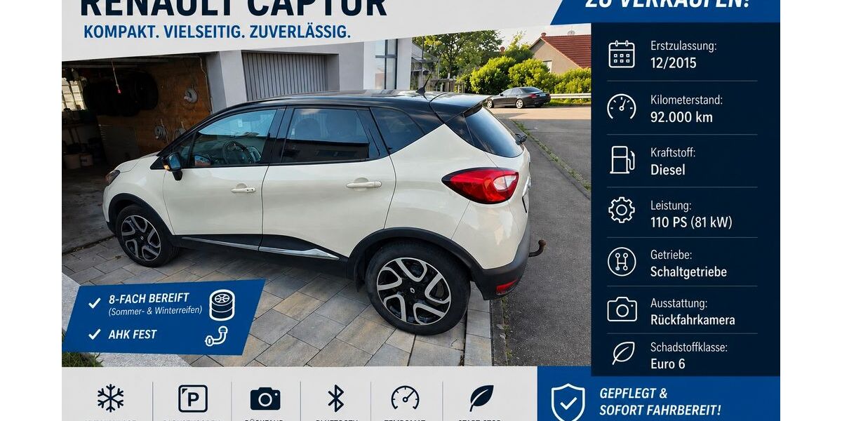 Renault Captur 92.000 km 8.990 &euro; Neu-Ulm 89233