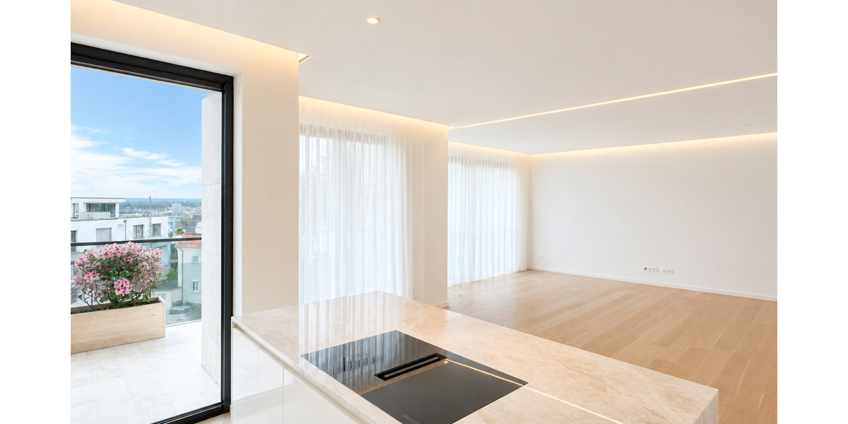 Designwohnung am Michelsberg – Luxus in Bestlage von Ulm - Etagenwohnung Ulm Obertalfingen | Angebot:26634597