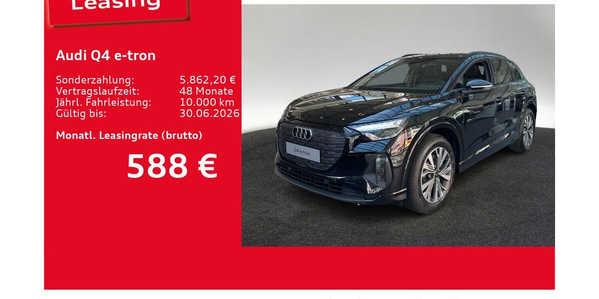 Audi Q4 e-tron 4.001 km 49.950 &euro; Ulm 89073
