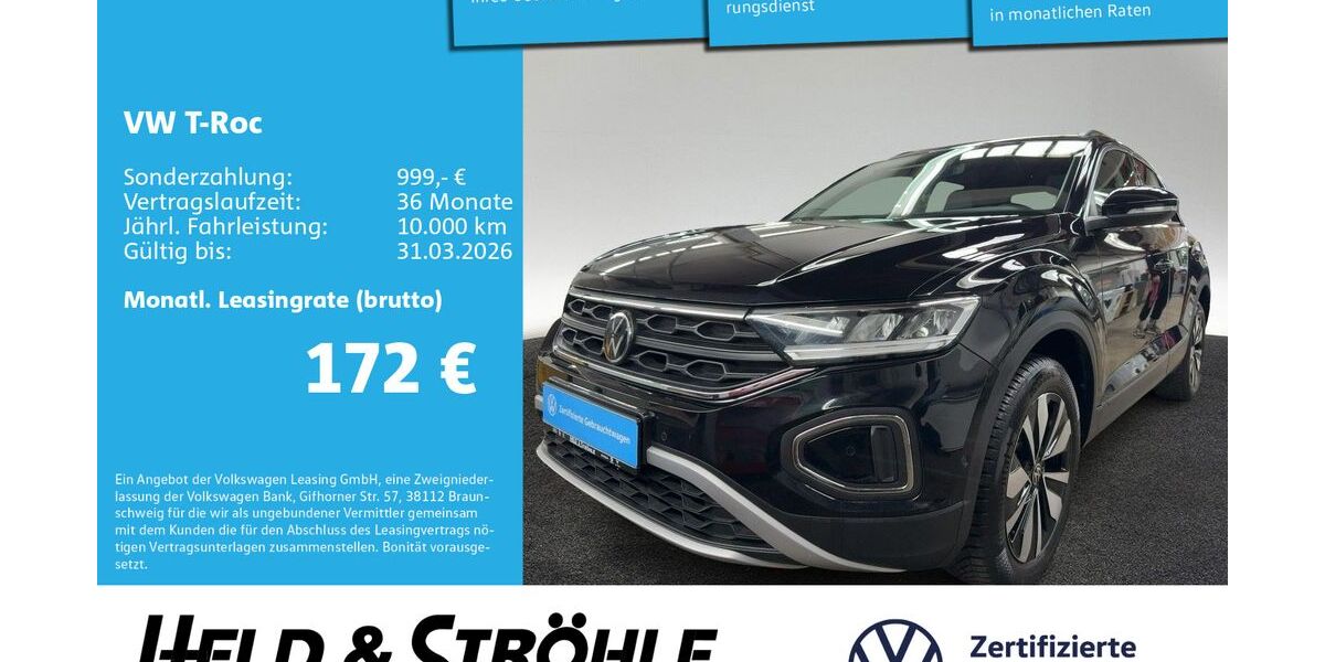 VW T-Roc 25.196 km 21.660 &euro; Neu-Ulm 89231